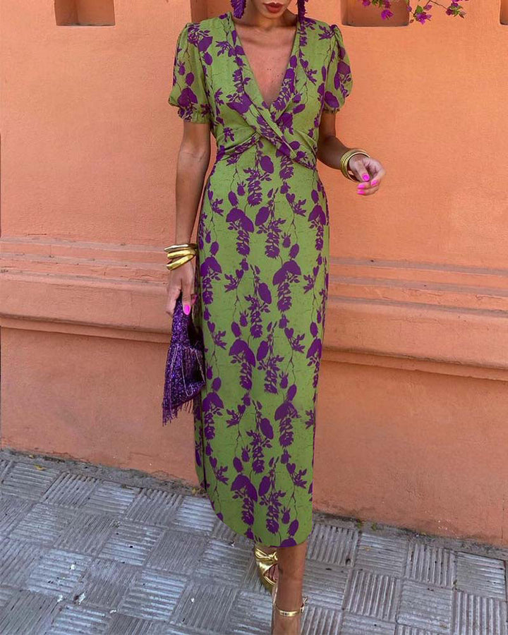 KATHARINA - ELEGANT TRAPEZE DRESS WITH TUMMY COVER