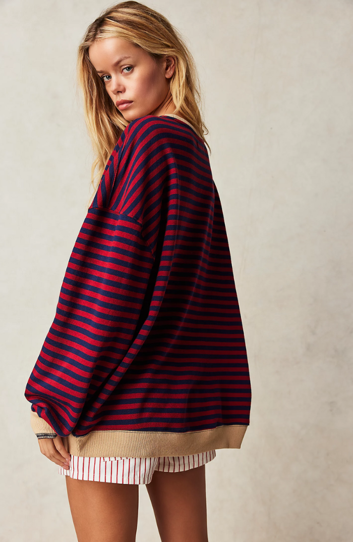 DARINA™ | STRIPED SWEATER