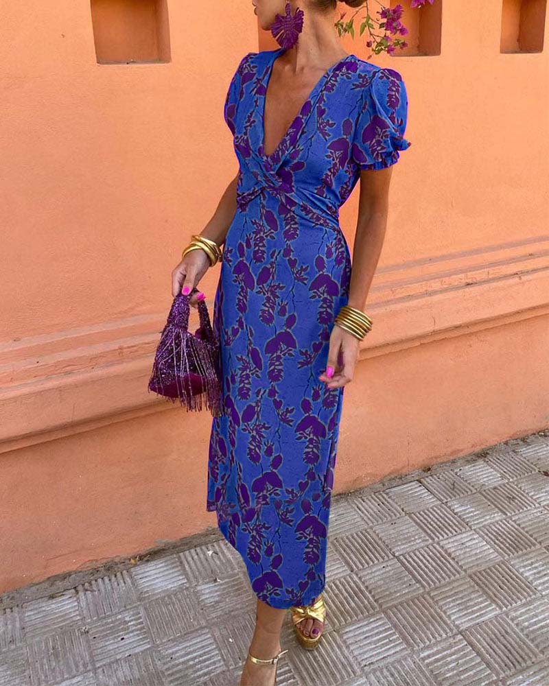 KATHARINA - ELEGANT TRAPEZE DRESS WITH TUMMY COVER
