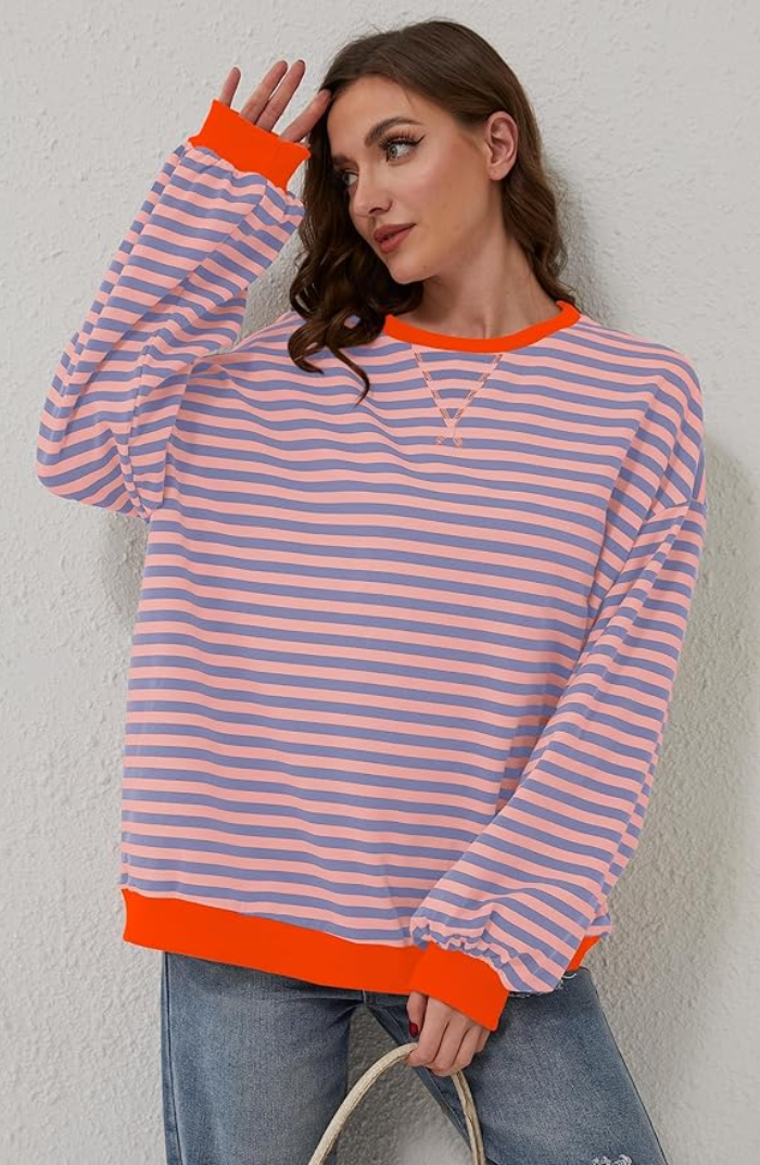DARINA™ | STRIPED SWEATER