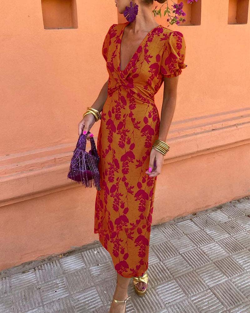 KATHARINA - ELEGANT TRAPEZE DRESS WITH TUMMY COVER