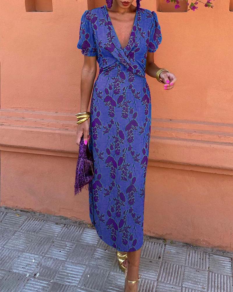 KATHARINA - ELEGANT TRAPEZE DRESS WITH TUMMY COVER