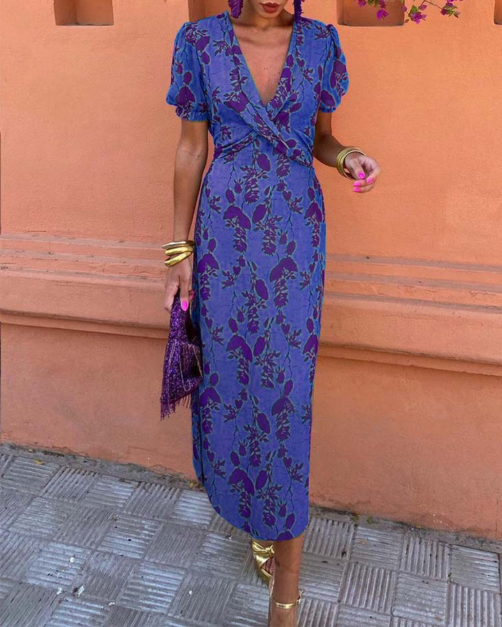 KATHARINA - ELEGANT TRAPEZE DRESS WITH TUMMY COVER