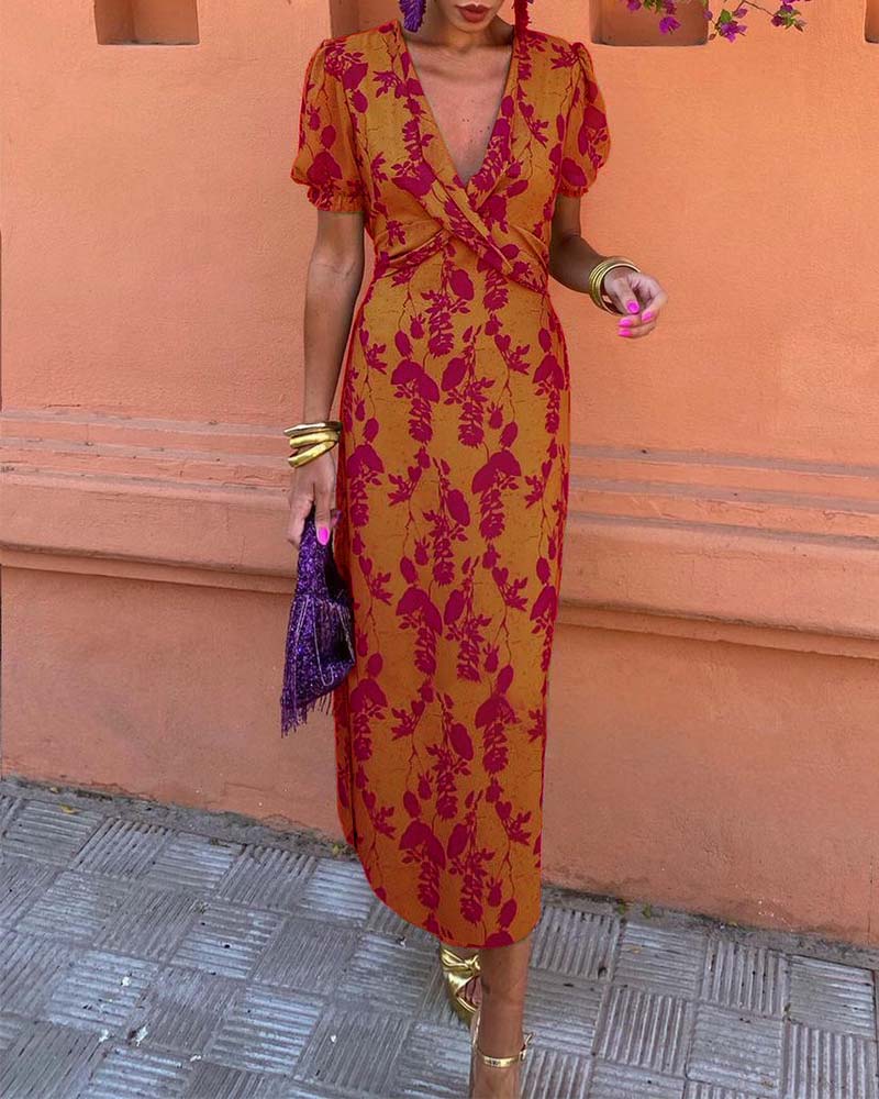 KATHARINA - ELEGANT TRAPEZE DRESS WITH TUMMY COVER