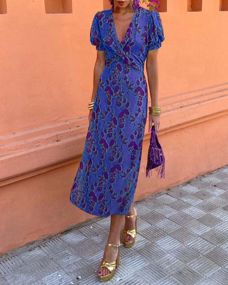 KATHARINA - ELEGANT TRAPEZE DRESS WITH TUMMY COVER