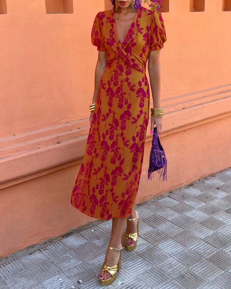 KATHARINA - ELEGANT TRAPEZE DRESS WITH TUMMY COVER