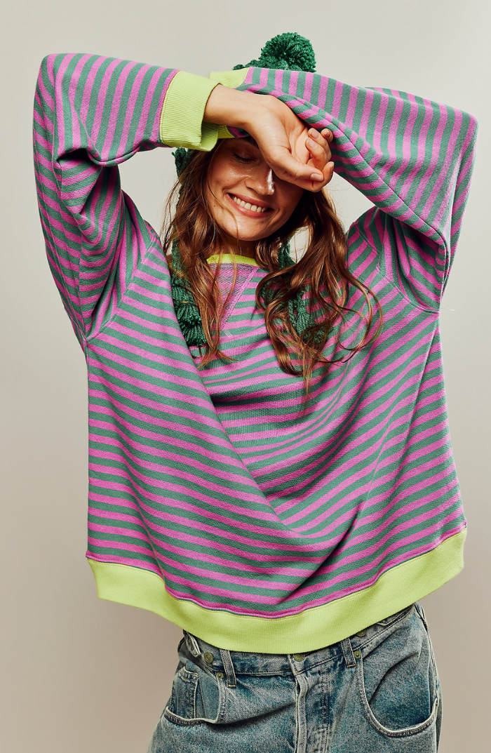 DARINA™ | STRIPED SWEATER