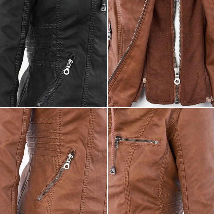 CAMILA - STYLISH LEATHER JACKET