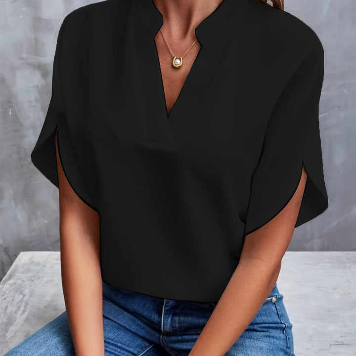 PATRICIA | FLARED SLEEVE BLOUSE